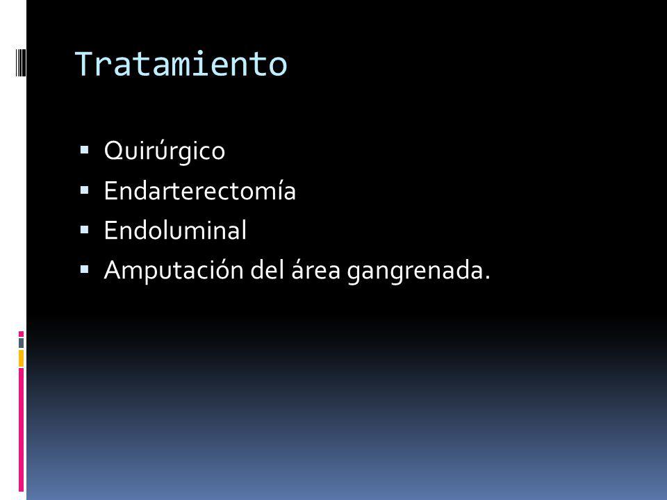 Tratamiento Quirúrgico Endarterectomía Endoluminal
