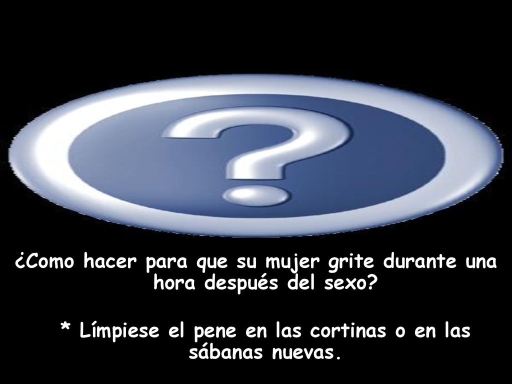 ¿Como hacer para que su mujer grite durante una hora después del sexo