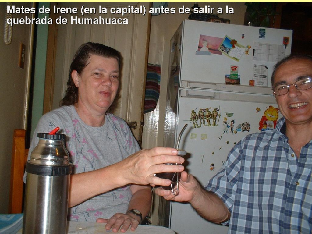 Mates de Irene (en la capital) antes de salir a la