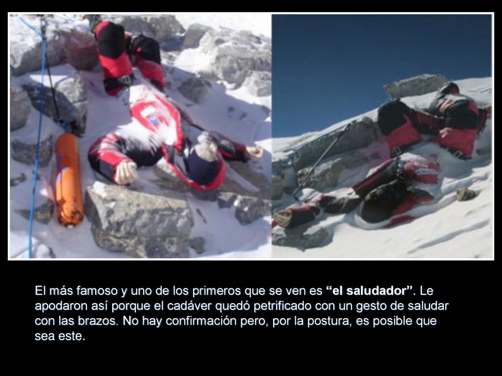 El más famoso y uno de los primeros que se ven es el saludador