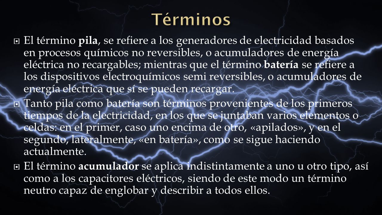 Términos