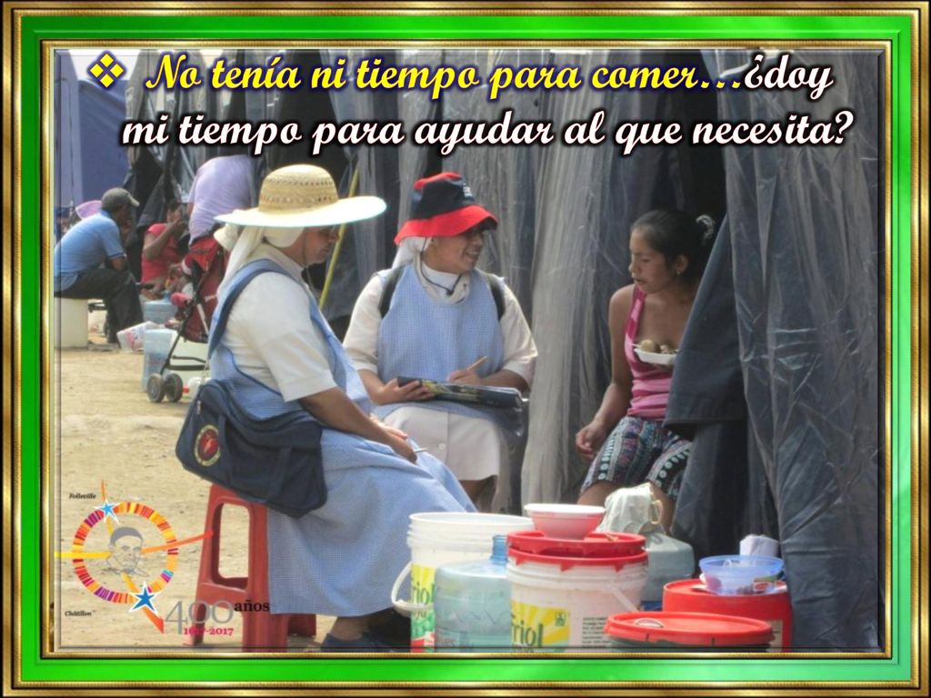 No tenía ni tiempo para comer…¿doy mi tiempo para ayudar al que necesita