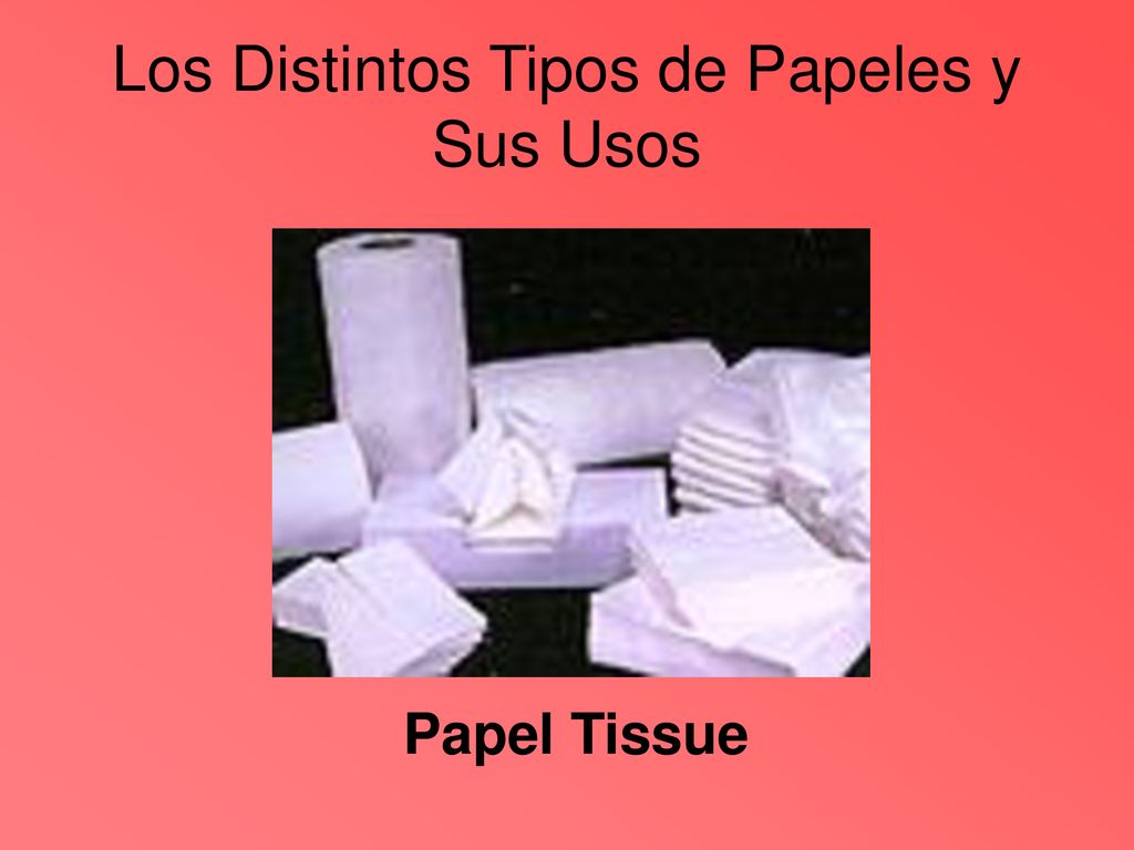 Los Distintos Tipos de Papeles y Sus Usos