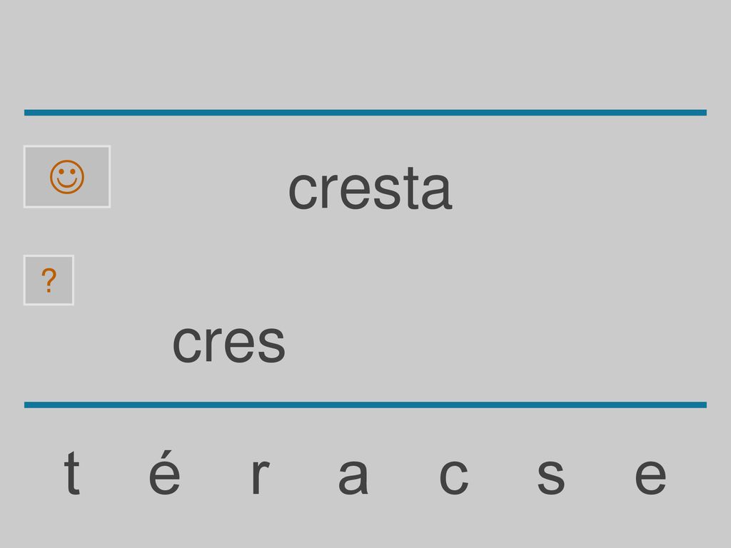  cresta cres t é r a c s e