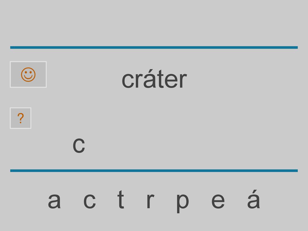  cráter c a c t r p e á