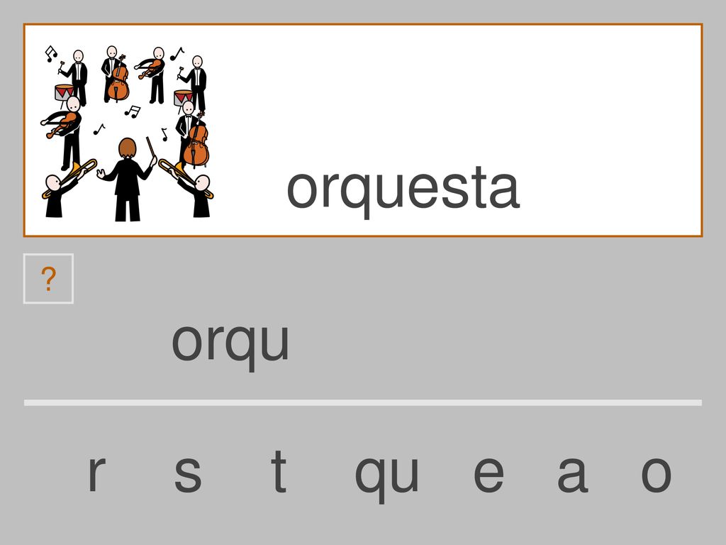 orquesta orqu r s t qu e a o