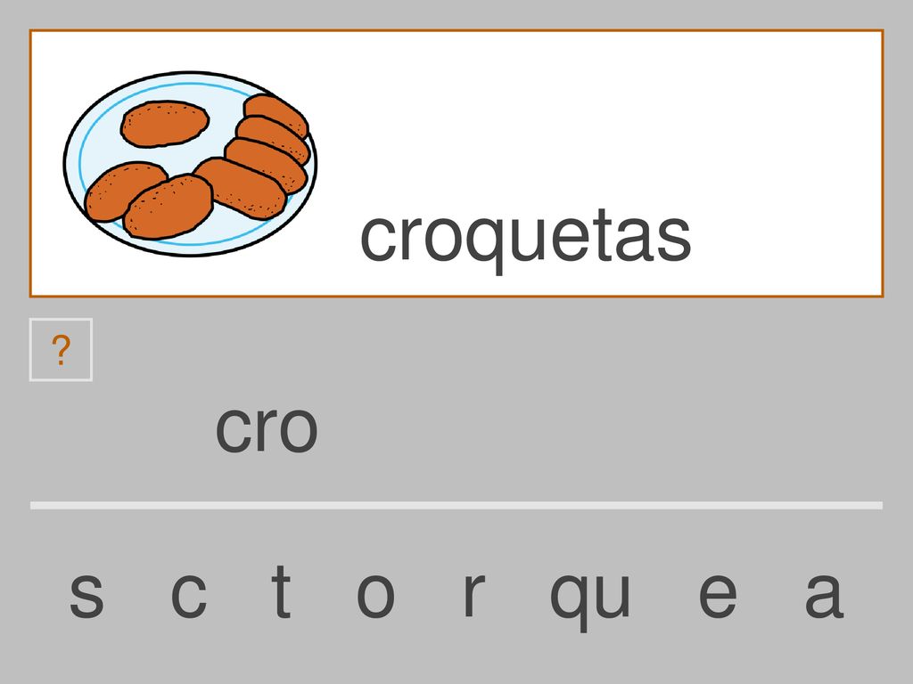 croquetas cro s c t o r qu e a