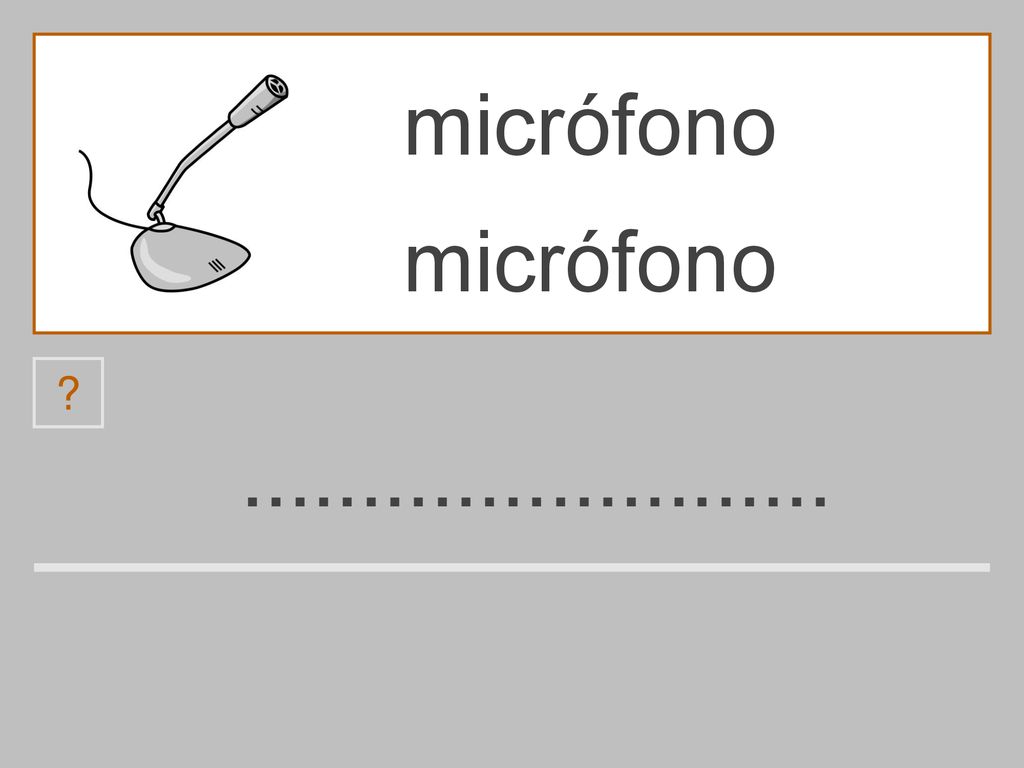 micrófono micrófono n m i f ó c r o