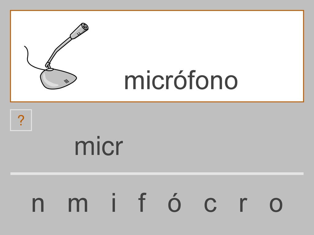 micrófono micr n m i f ó c r o