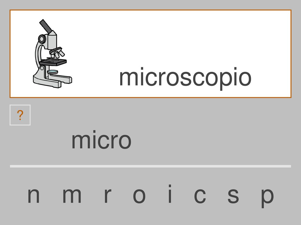 microscopio micro n m r o i c s p