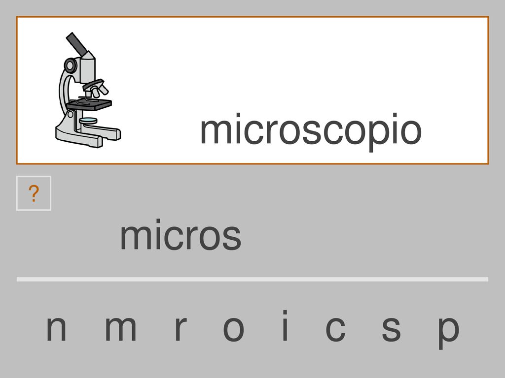 microscopio micros n m r o i c s p