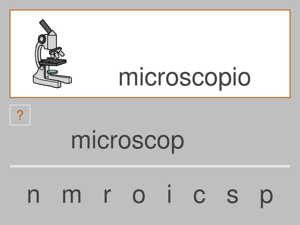 microscopio microscop n m r o i c s p
