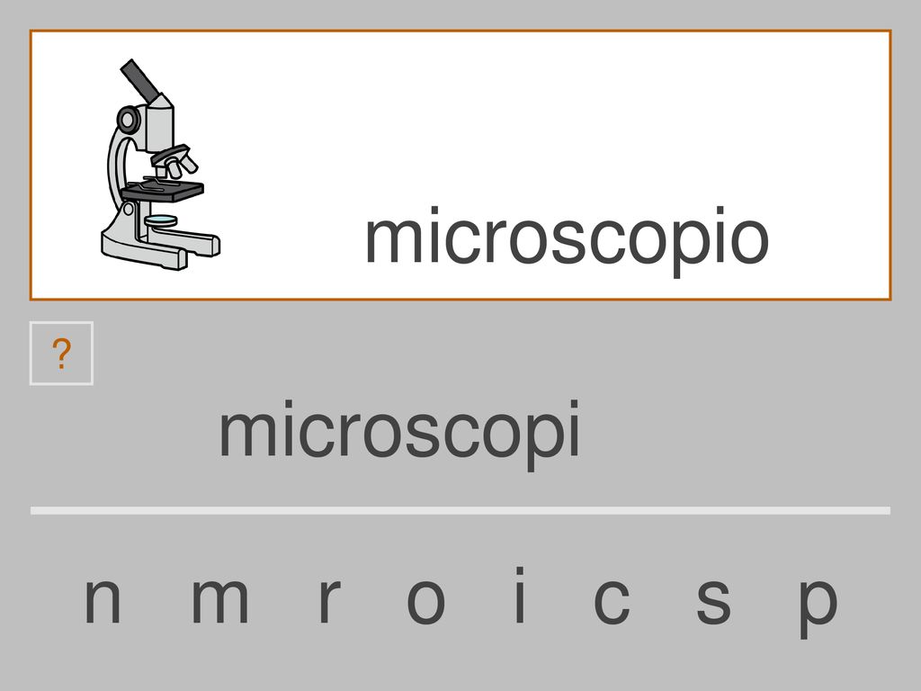 microscopio microscopi n m r o i c s p