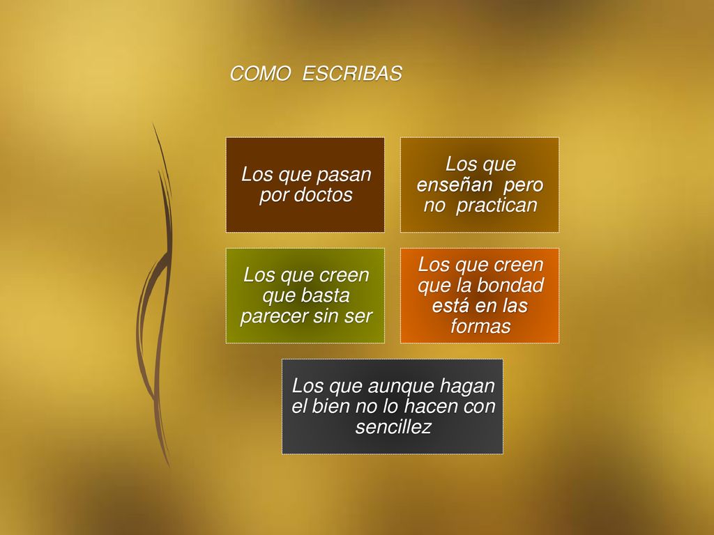 Los que pasan por doctos Los que enseñan pero no practican