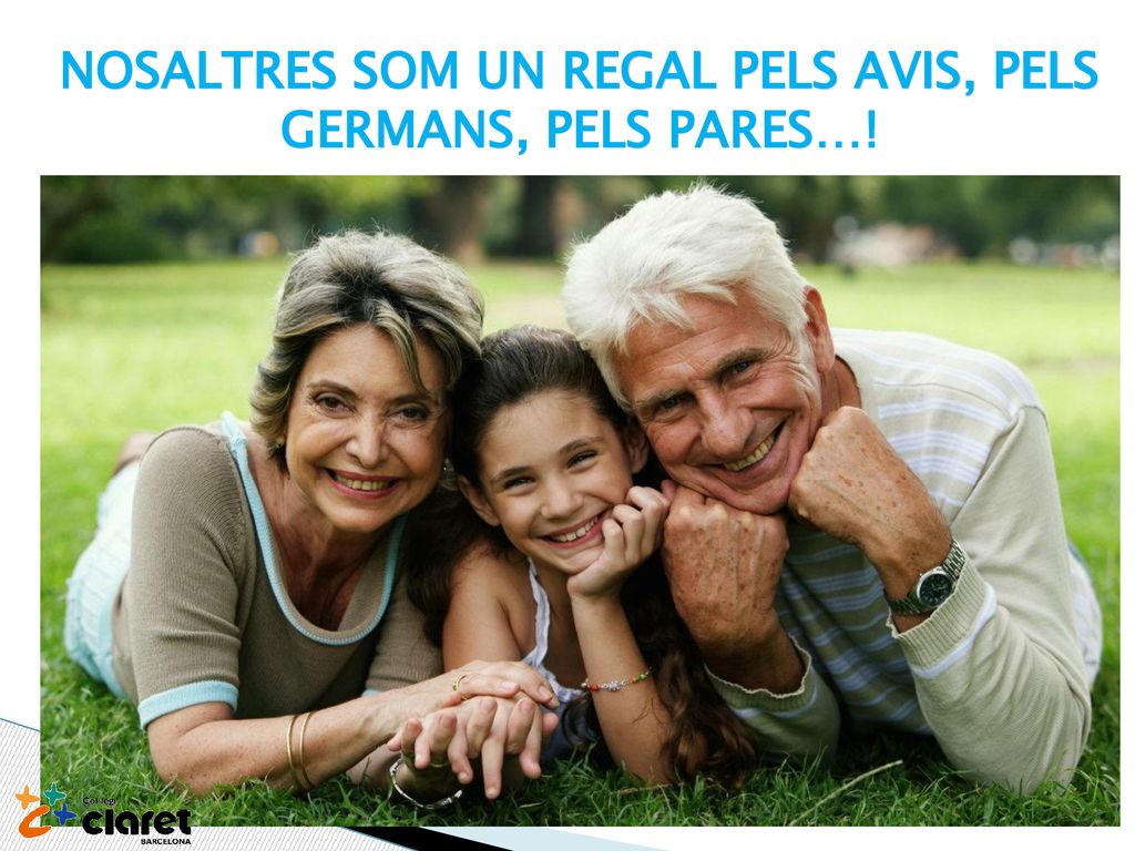 Nosaltres som un regal pels avis, pels germans, pels pares…!