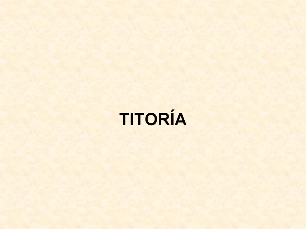 TITORÍA