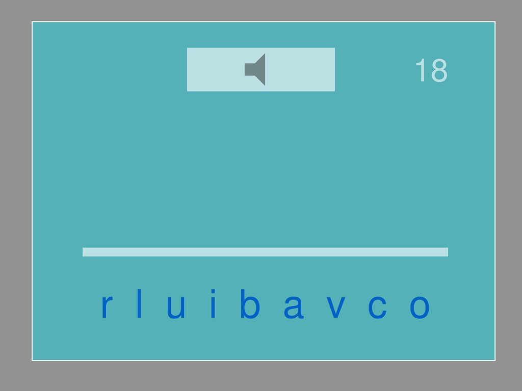 18 v o c a b u l a r i o r l u i b a v c o