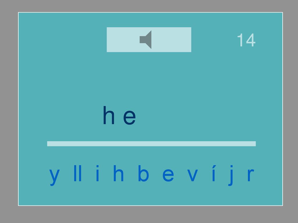 14 h e r v i r y ll i h b e v í j r