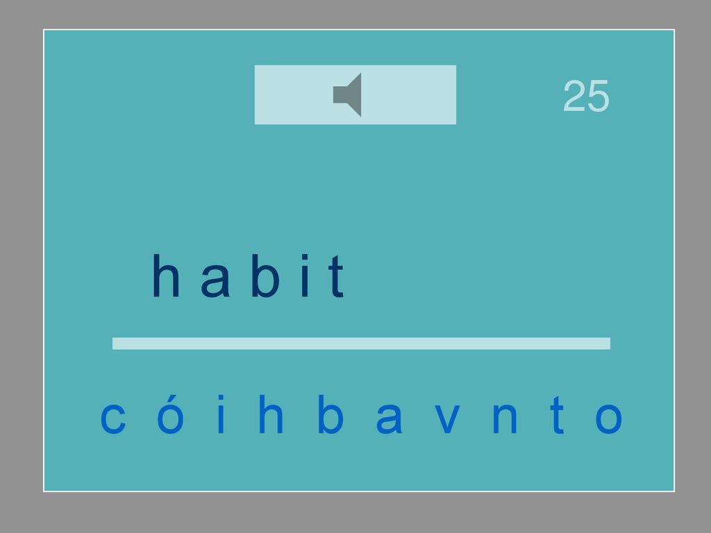 25 h a b i t a c i ó n c ó i h b a v n t o
