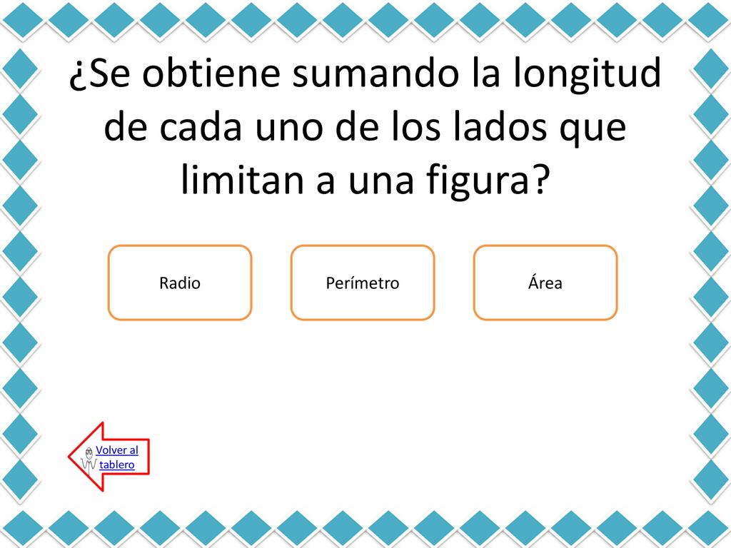 ¿Se obtiene sumando la longitud de cada uno de los lados que limitan a una figura