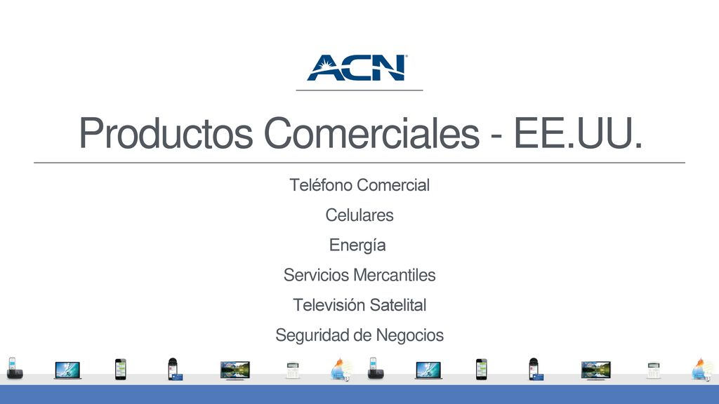 Productos Comerciales - EE.UU.