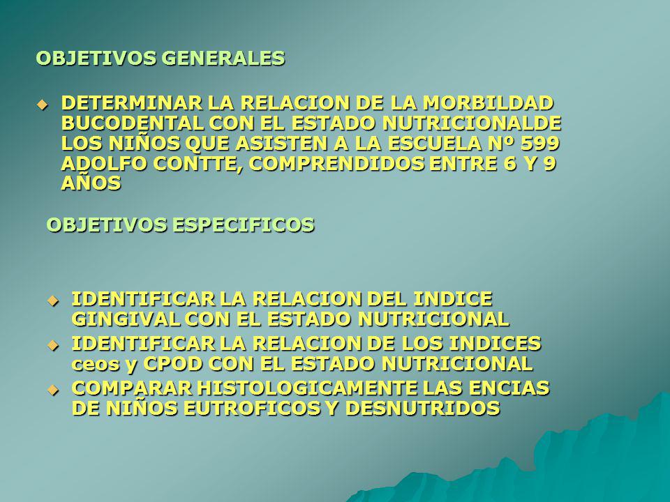 OBJETIVOS GENERALES