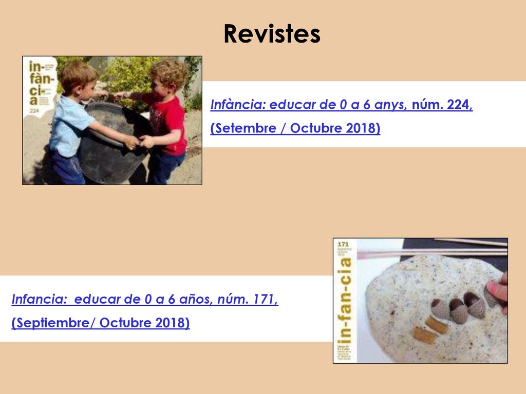 Revistes Infància: educar de 0 a 6 anys, núm. 224,