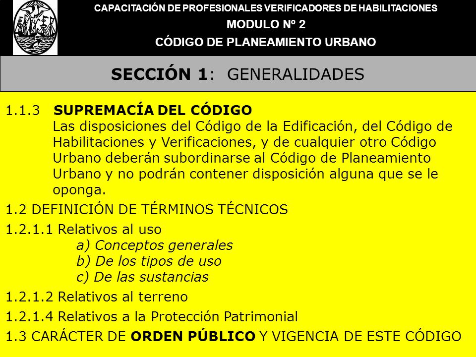 SECCIÓN 1: GENERALIDADES