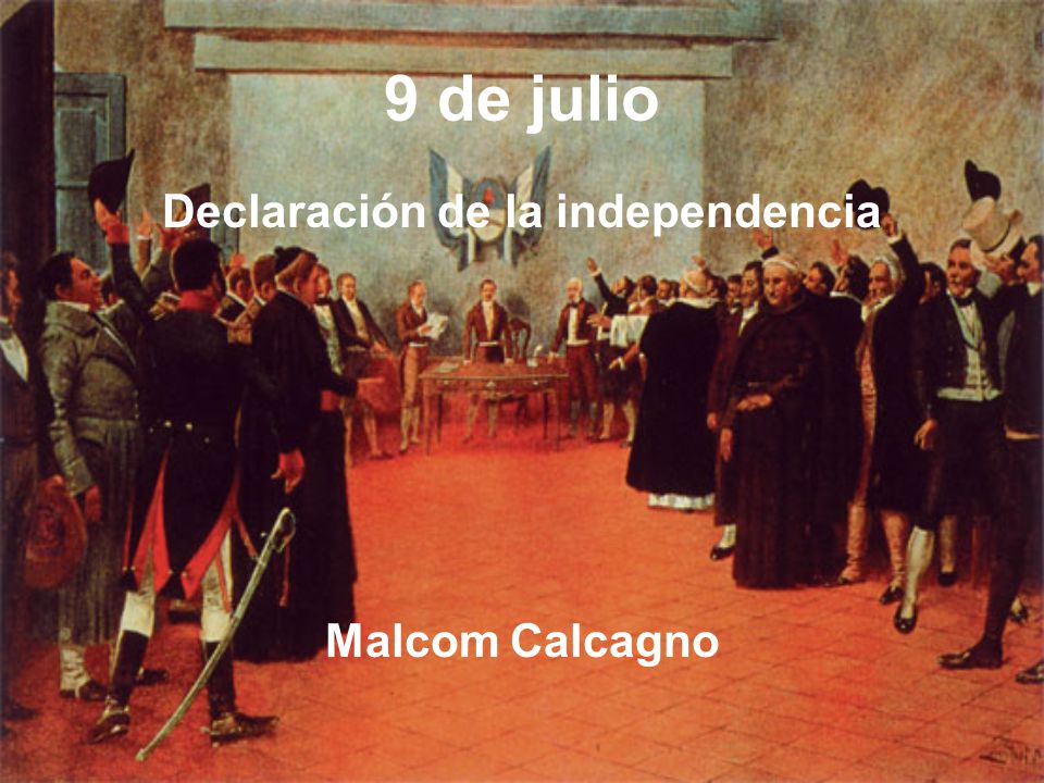 Declaración de la independencia
