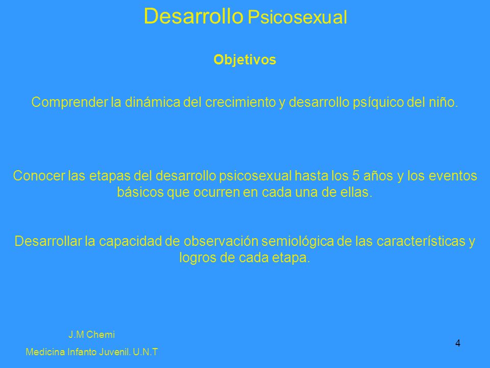 Desarrollo Psicosexual