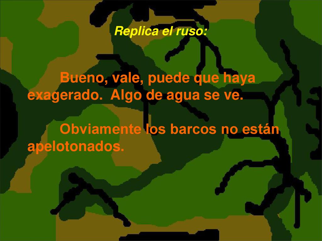 Bueno, vale, puede que haya exagerado. Algo de agua se ve.
