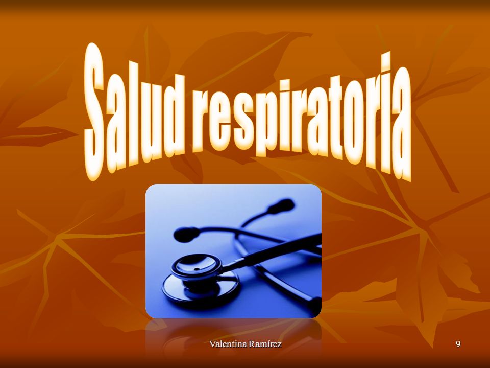 Salud respiratoria Valentina Ramírez