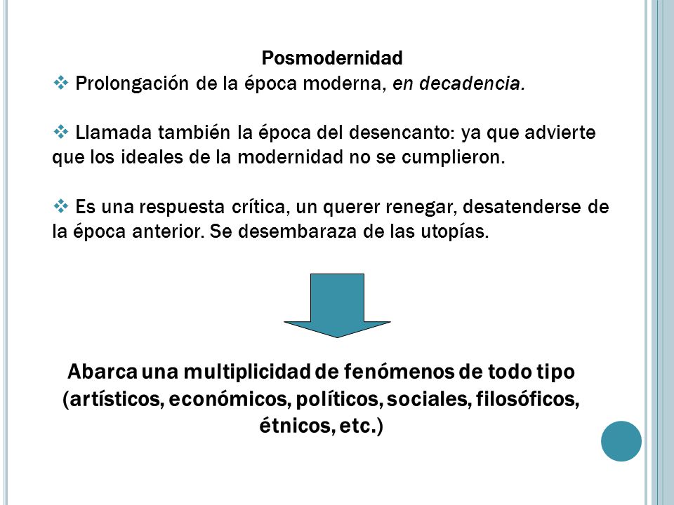 Abarca una multiplicidad de fenómenos de todo tipo