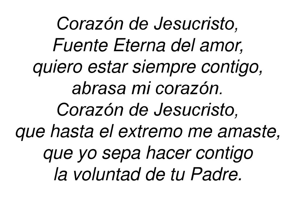 quiero estar siempre contigo, abrasa mi corazón.