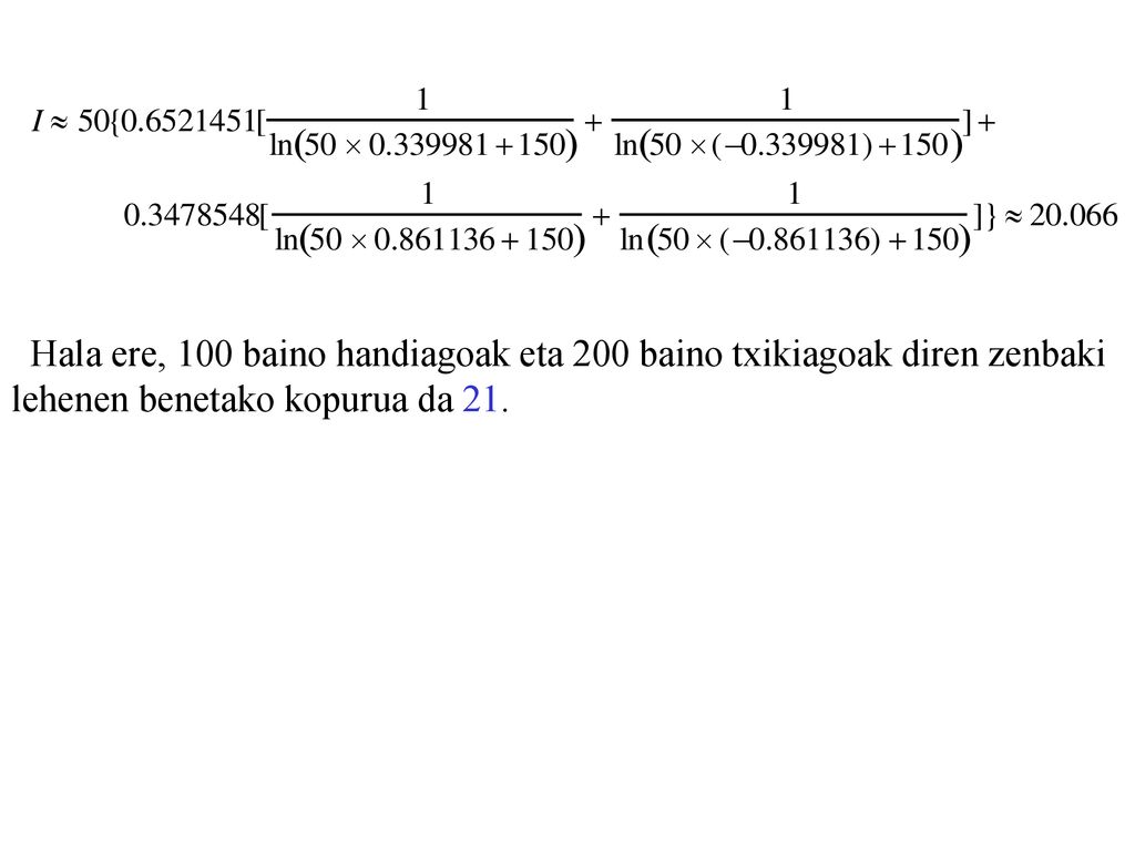 Hala ere, 100 baino handiagoak eta 200 baino txikiagoak diren zenbaki