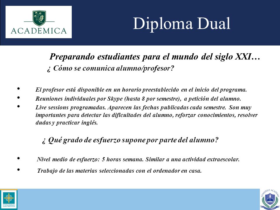 Diploma Dual Preparando estudiantes para el mundo del siglo XXI…