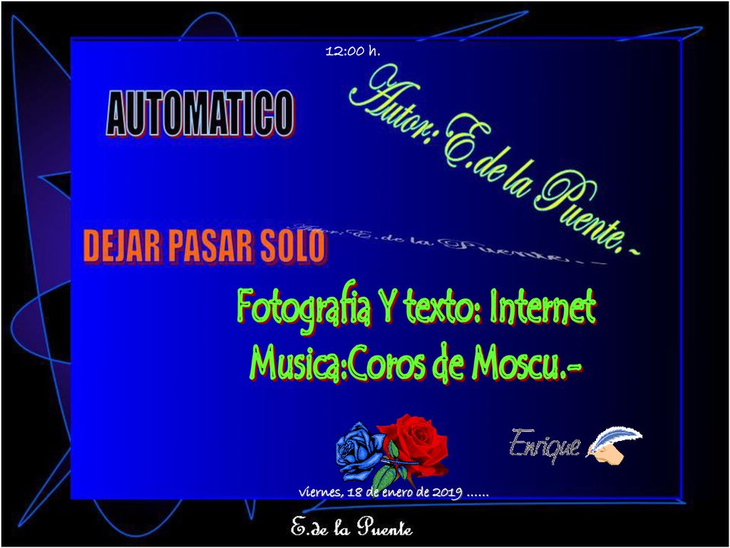 Fotografia Y texto: Internet Musica:Coros de Moscu.-
