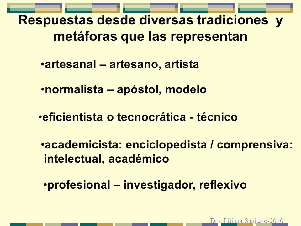 Respuestas desde diversas tradiciones y metáforas que las representan