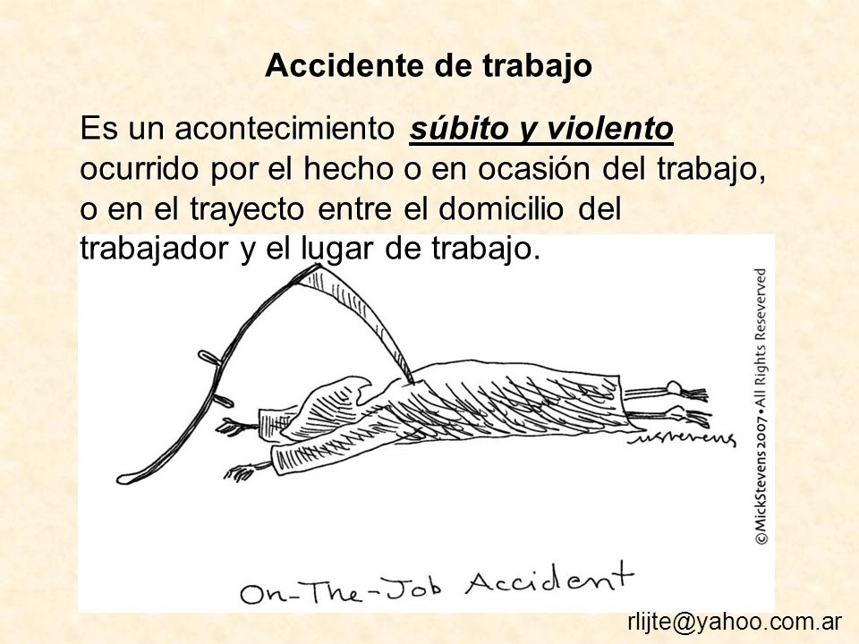 Accidente de trabajo