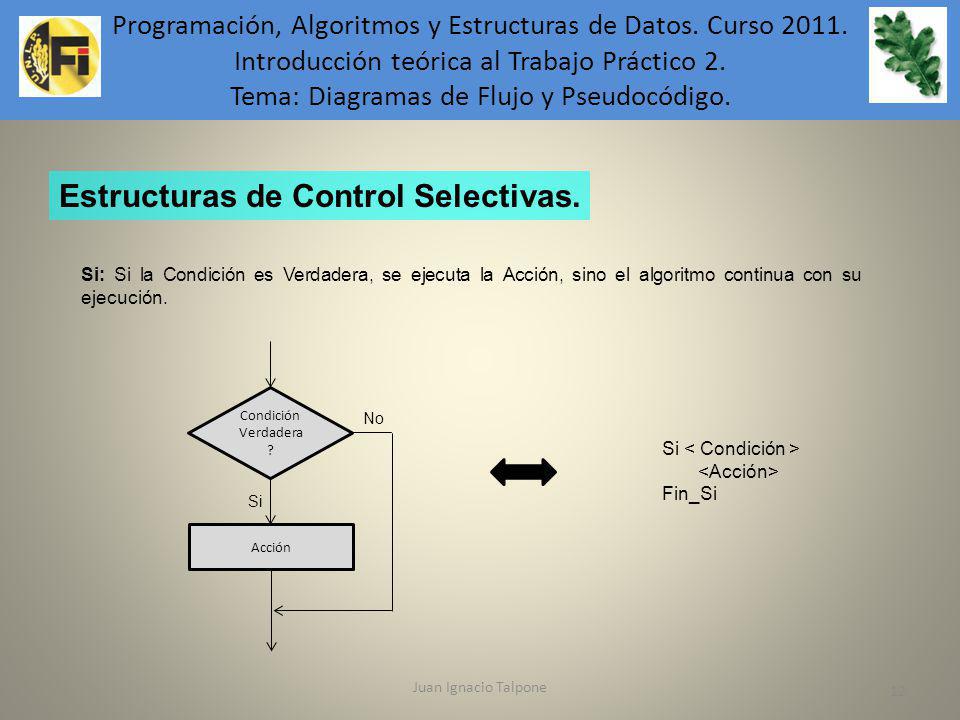 Estructuras de Control Selectivas.