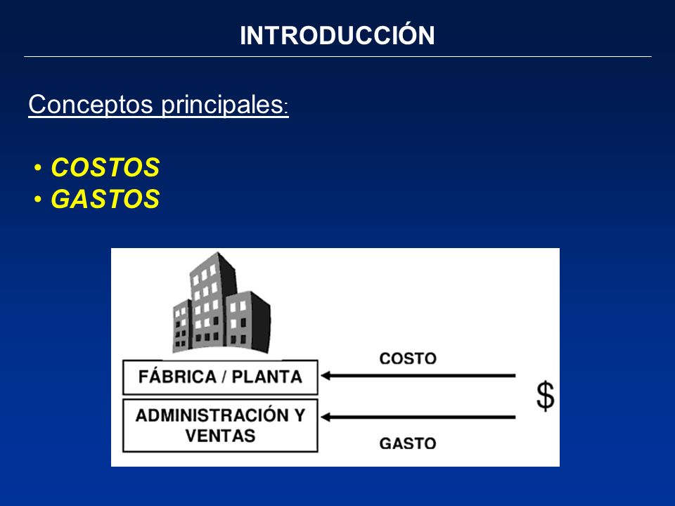 Conceptos principales: