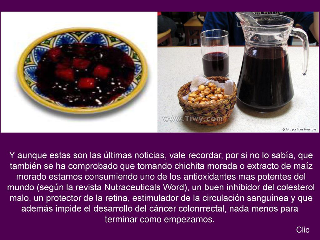 morado estamos consumiendo uno de los antioxidantes mas potentes del
