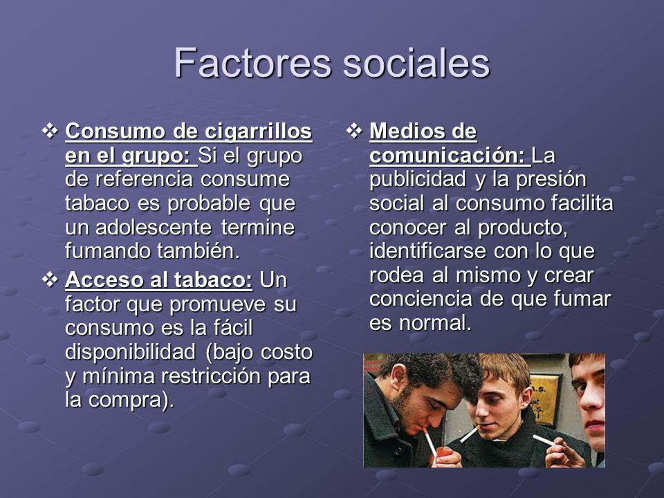 Factores sociales