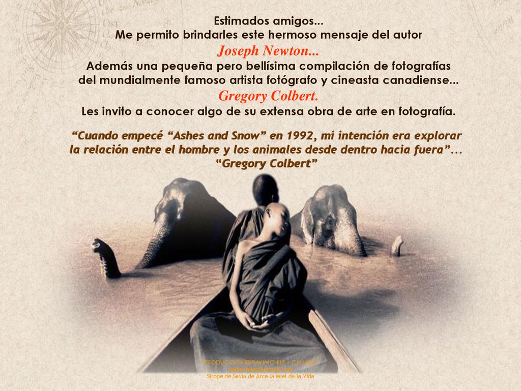 Les invito a conocer algo de su extensa obra de arte en fotografía.
