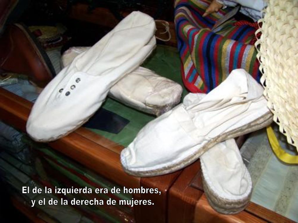 El de la izquierda era de hombres, y el de la derecha de mujeres.