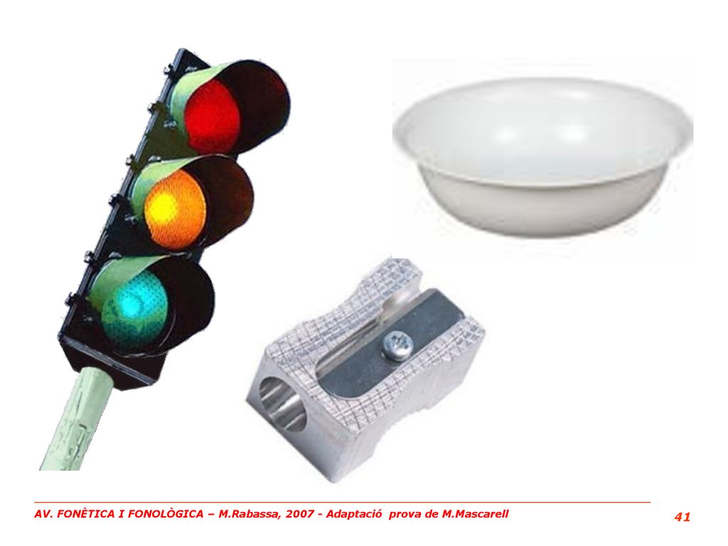 AV. FONÈTICA I FONOLÒGICA – M. Rabassa, Adaptació prova de M
