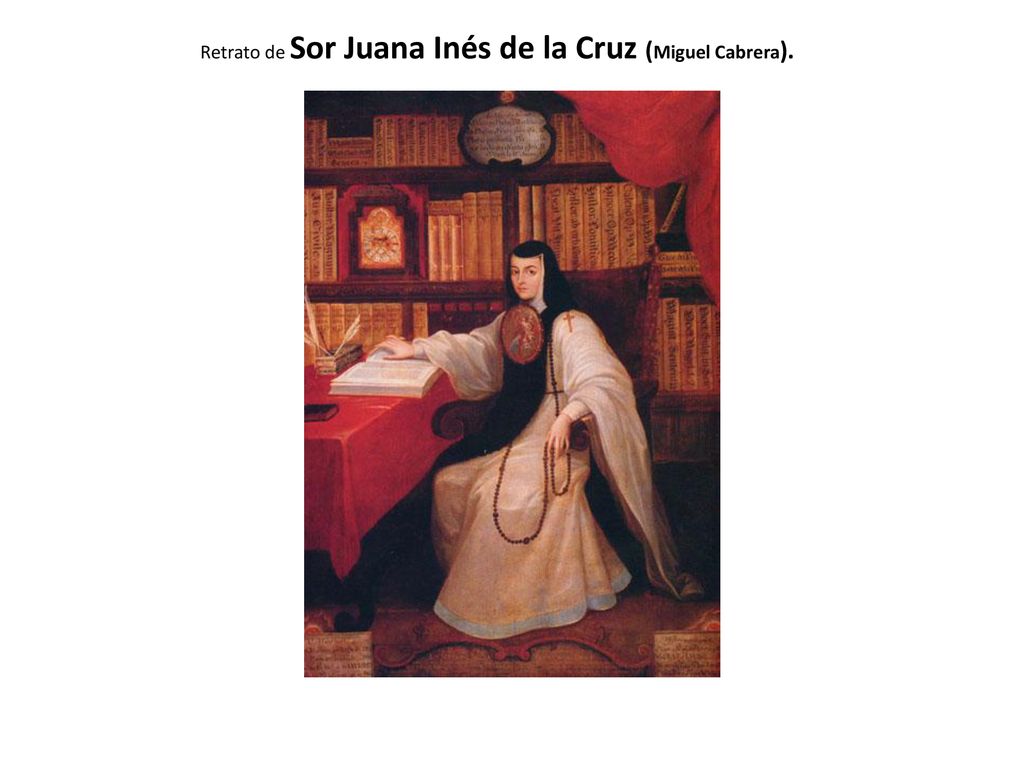 Retrato de Sor Juana Inés de la Cruz (Miguel Cabrera).