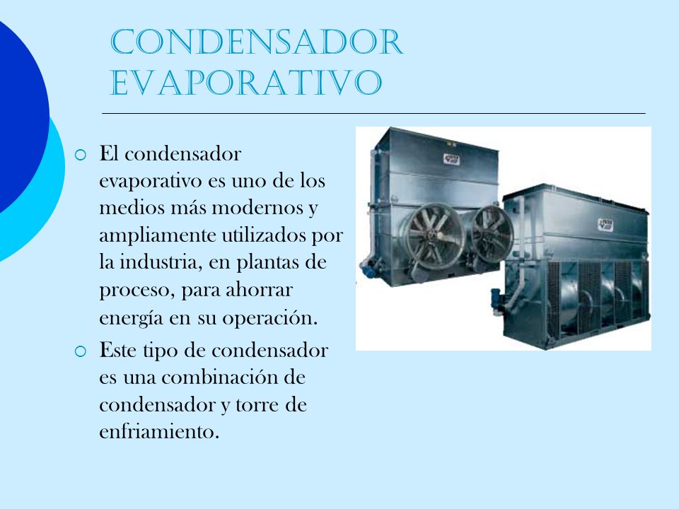 Condensador Evaporativo