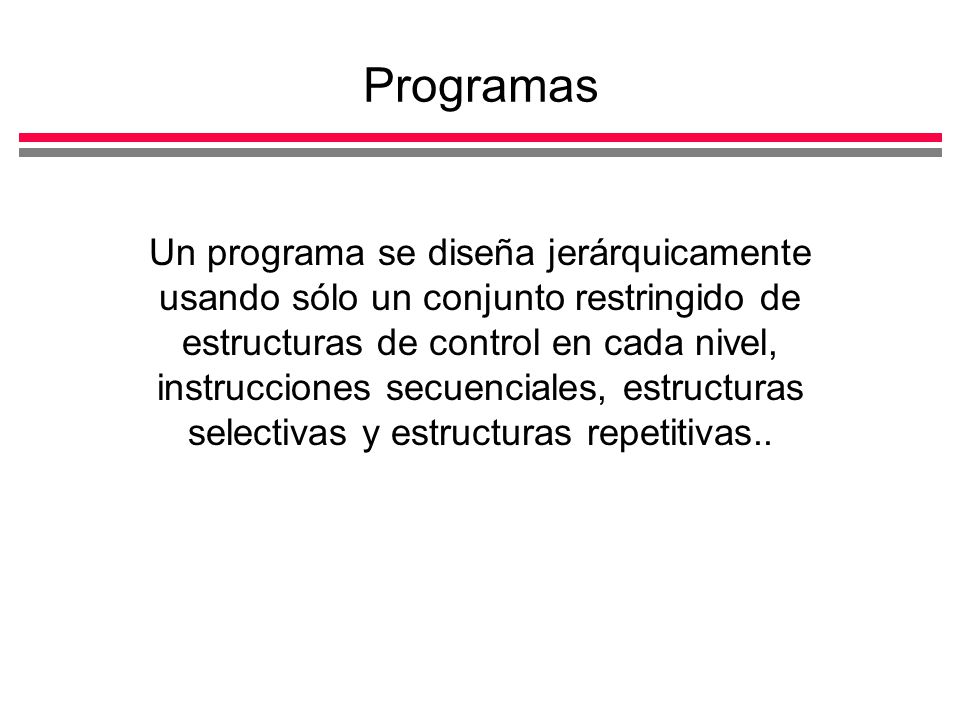 Programas