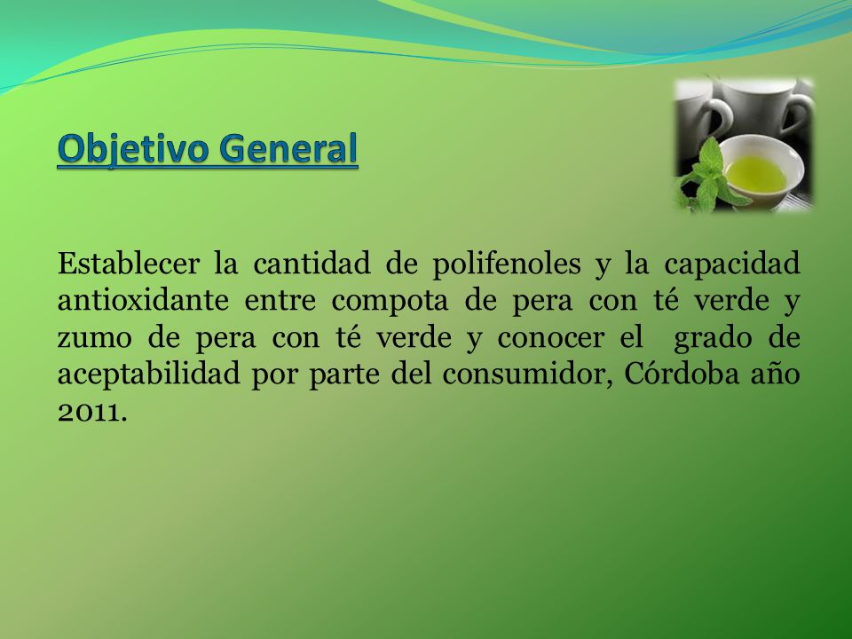 Objetivo General